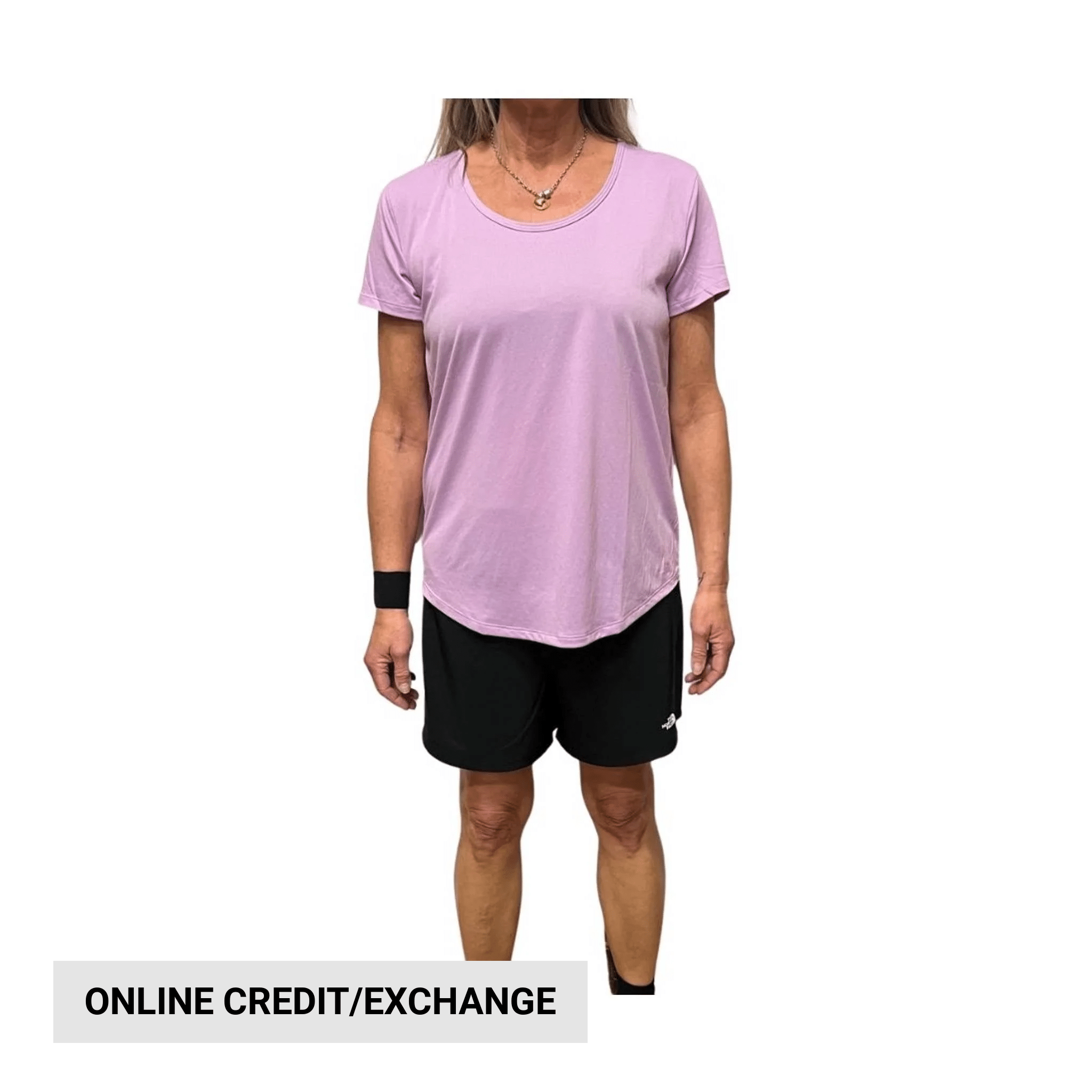 The North Face Women's Elevation Life Short Sleeve - Lupine by Lenny's Shoe & Apparel