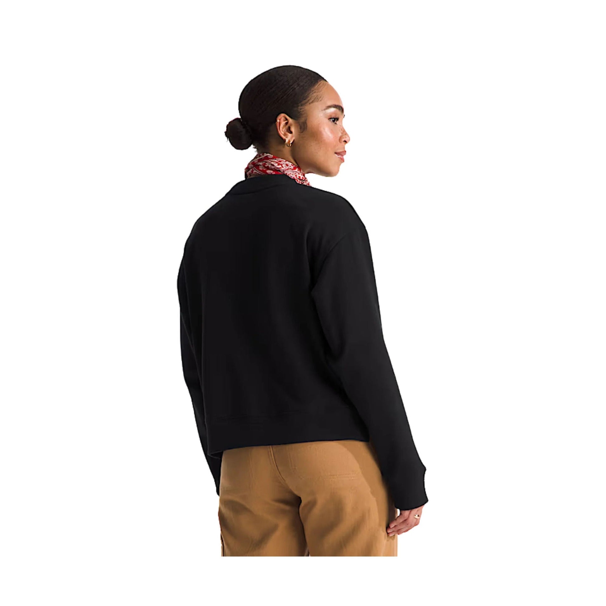The North Face Women's Evolution Fleece Crew - TNF Black by Lenny's Shoe & Apparel