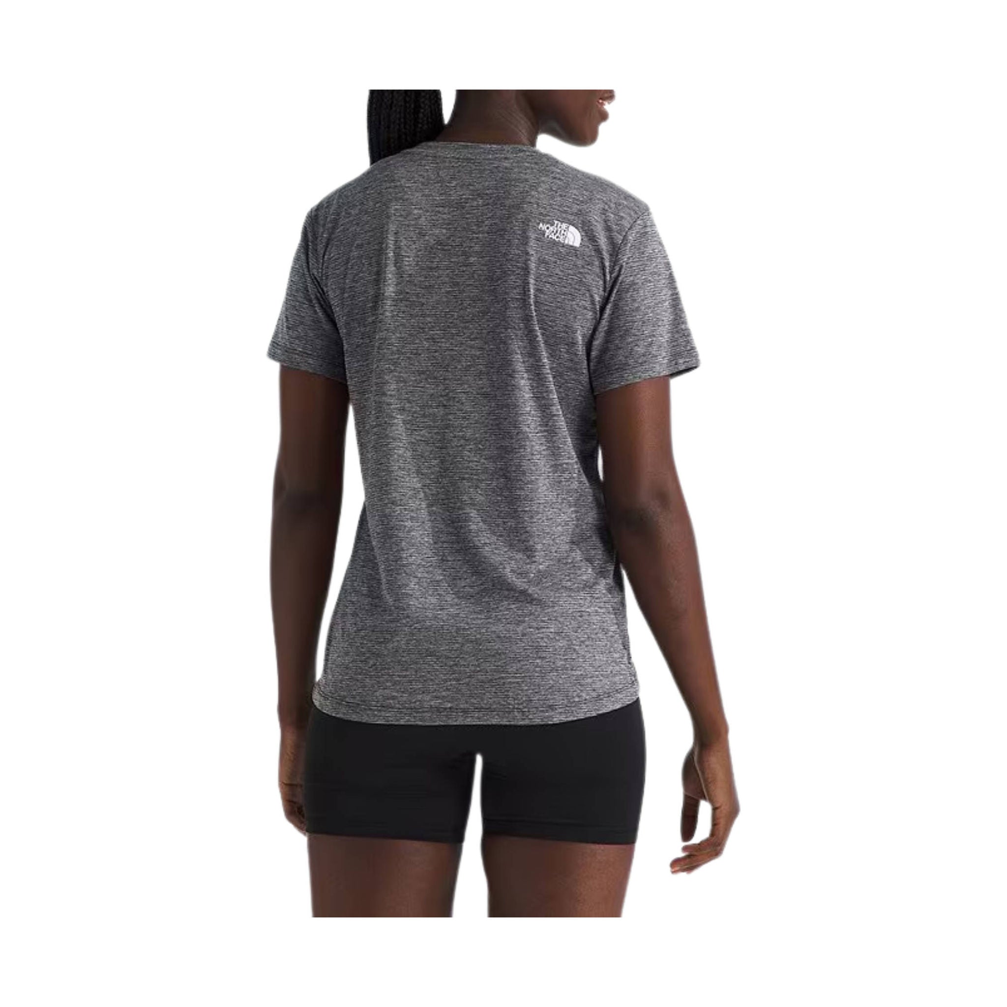 The North Face Women's Flex FlashDry Tee - TNF Black Light Heather by Lenny's Shoe & Apparel