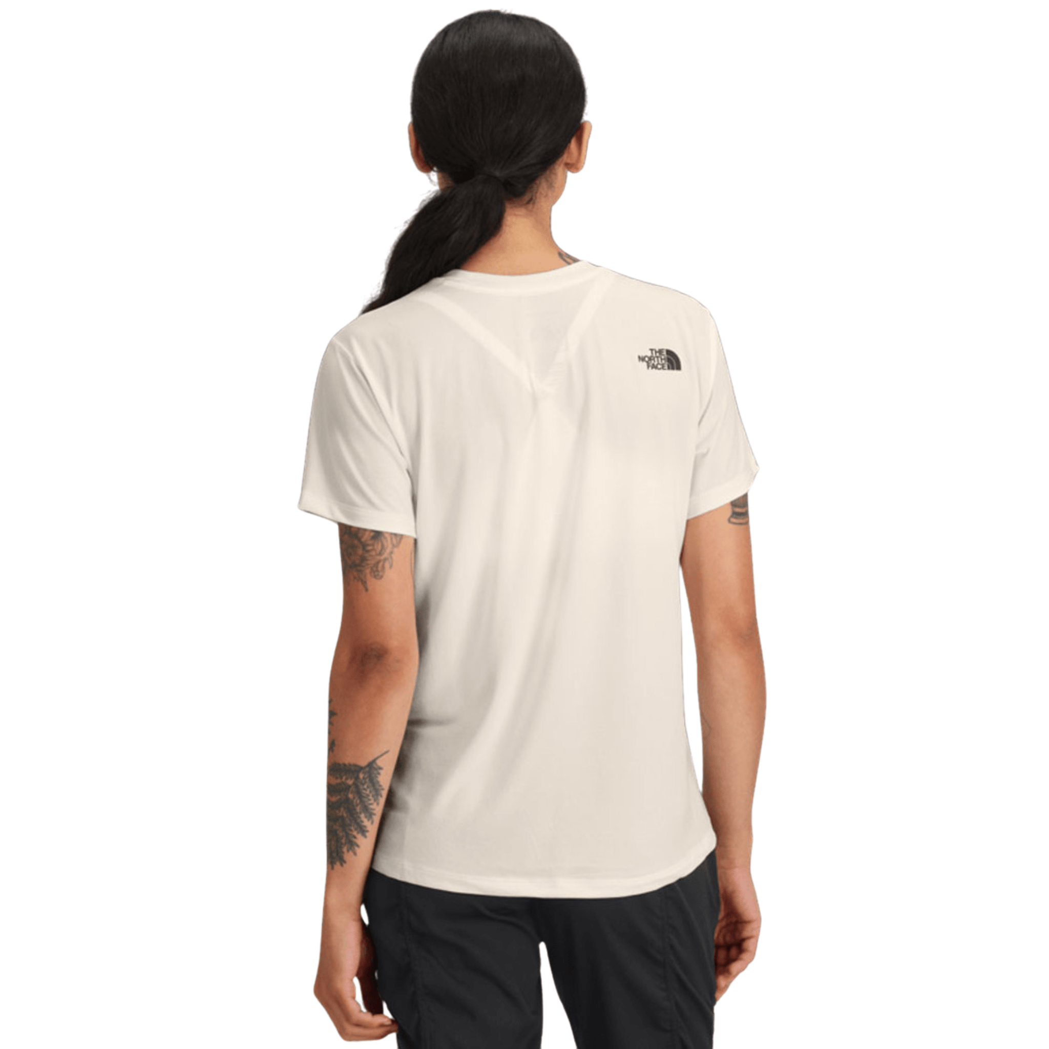 The North Face Women's Flex FlashDry Tee - White Dune by Lenny's Shoe & Apparel