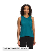 The North Face Women's Simple Logo Tank - Blue Coral Heather by Lenny's Shoe & Apparel