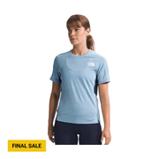 The North Face Women's Sunriser Short Sleeve - Steel Blue/Summit Navy by Lenny's Shoe & Apparel