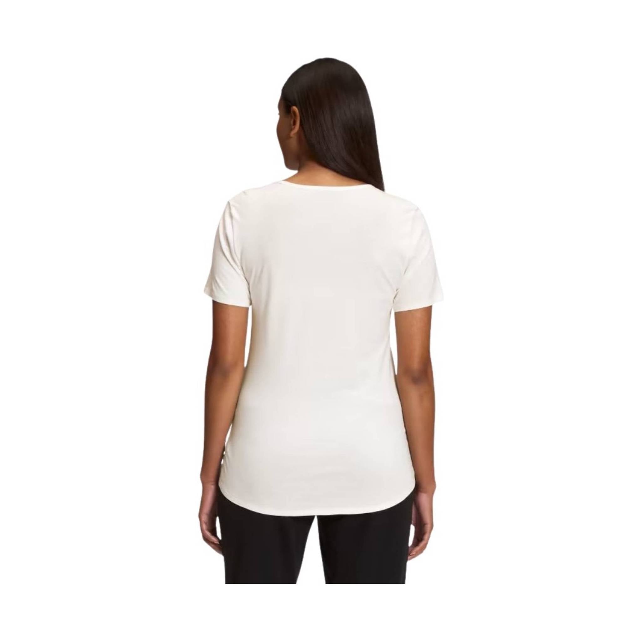 The North Face Women's Terrain Short Sleeve Scoop-Neck Tee - Gardenia White by Lenny's Shoe & Apparel