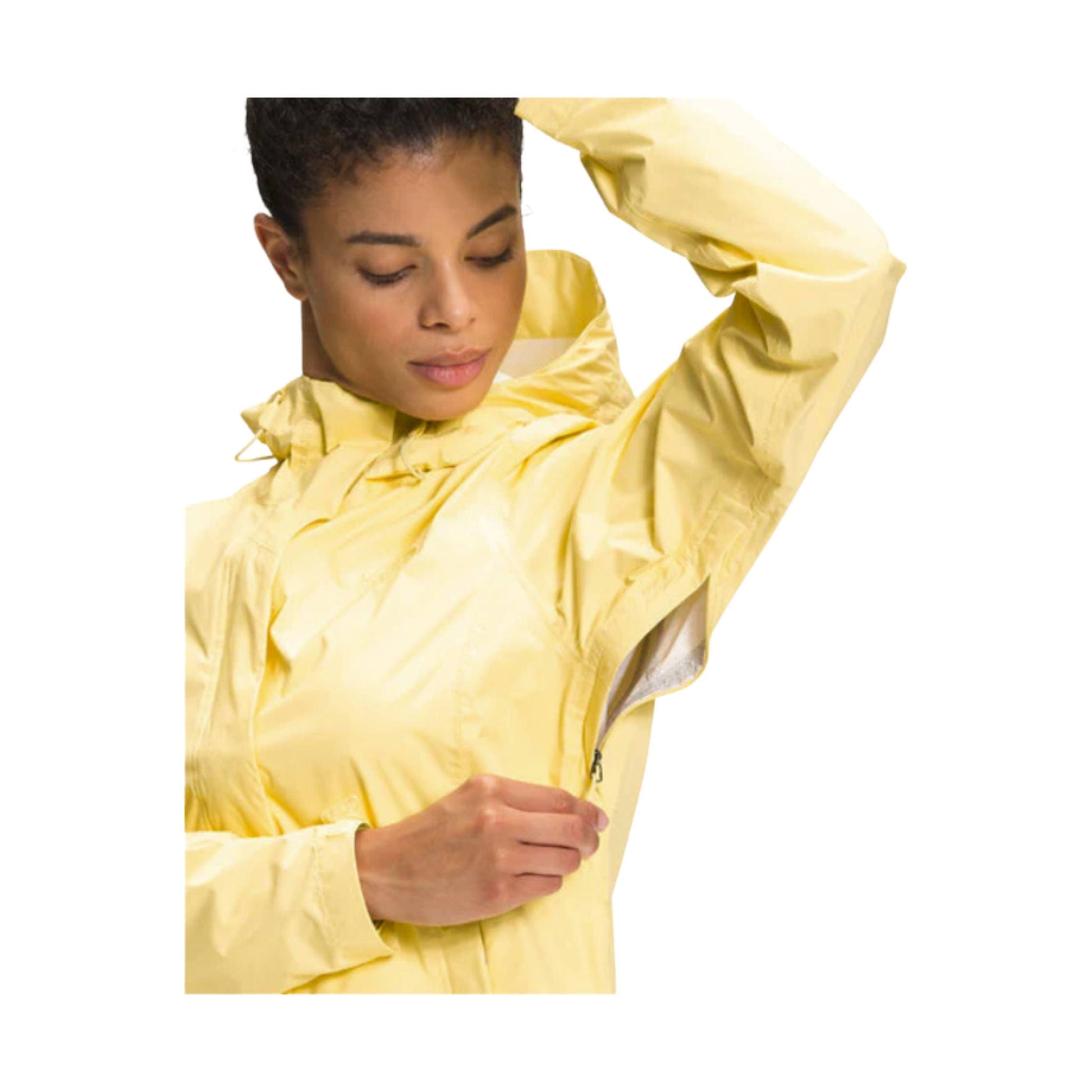 The North Face Women's Venture 2 Rain Jacket - Pale Banana by Lenny's Shoe & Apparel