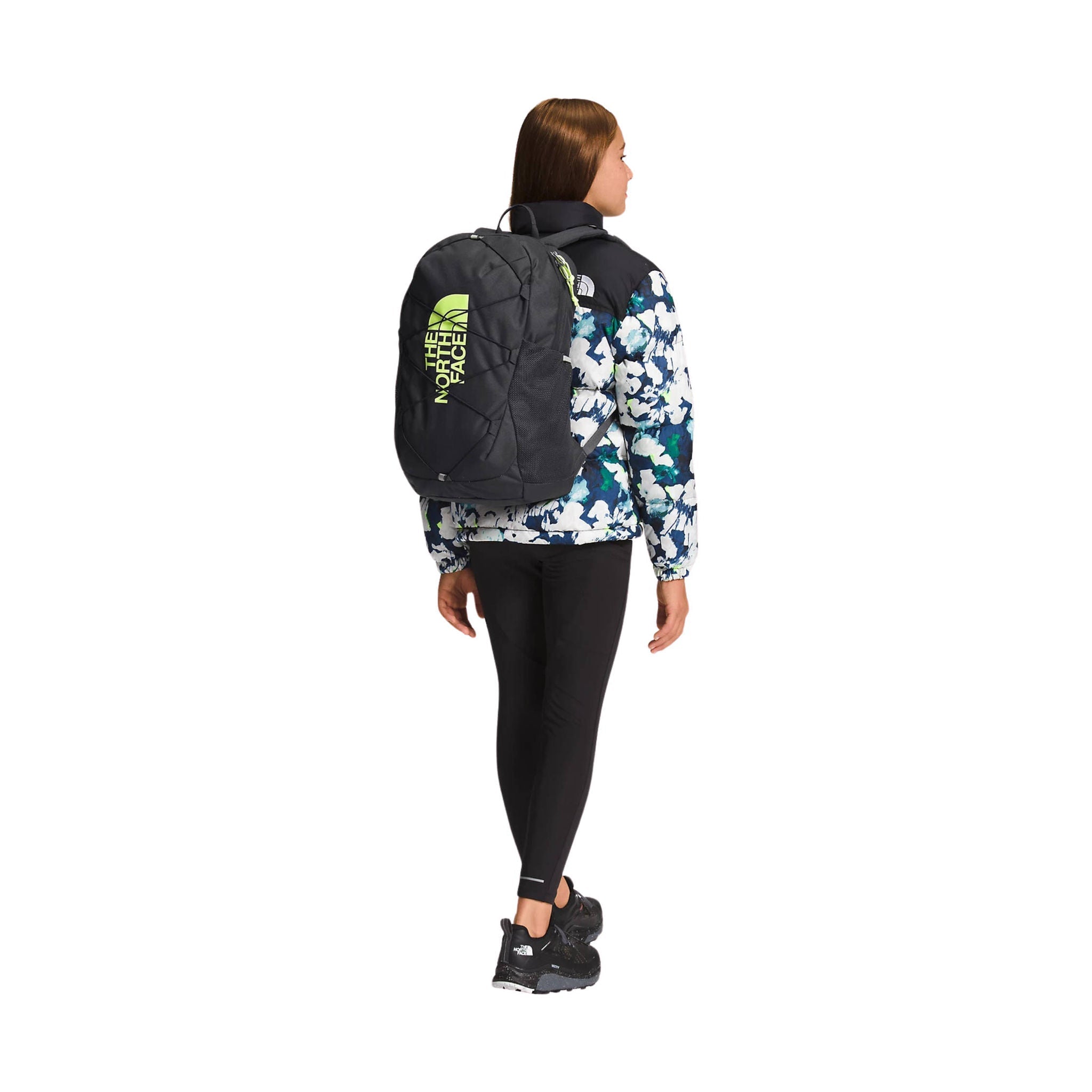 The North Face Youth Court Jester Backpack - Asphalt Grey/LED Yellow-NPF by Lenny's Shoe & Apparel