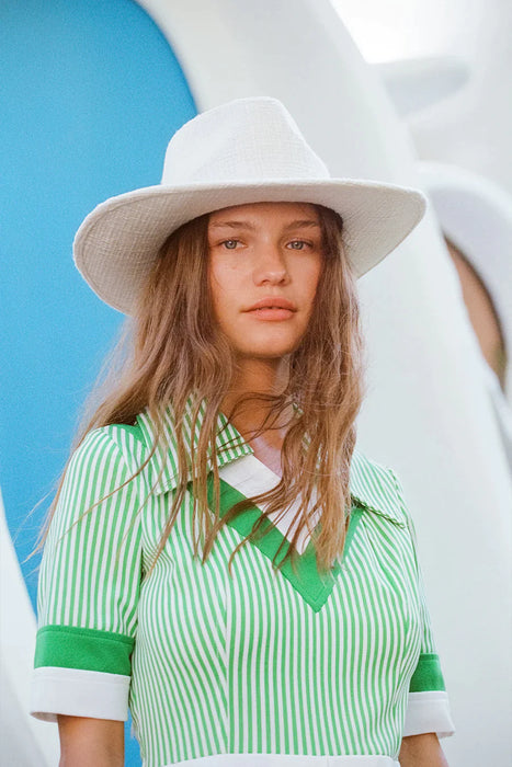 Lack of Color The Sandy Hat - Ivory Tweed