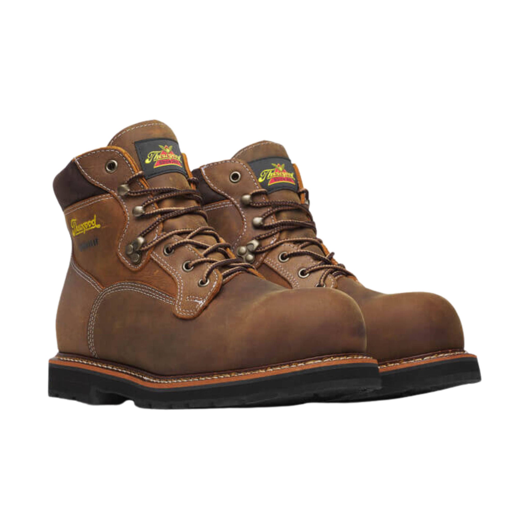 Thorogood Iron River Series Men's 6 Inch Waterproof Composite Toe Work Boot - Crazy Horse by Lenny's Shoe & Apparel