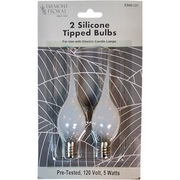 Silicone Tipped Lightbulbs (2) - C7 - 5 Watts