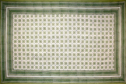 Tapestry Full Size Tile Print Green by Homeportonline