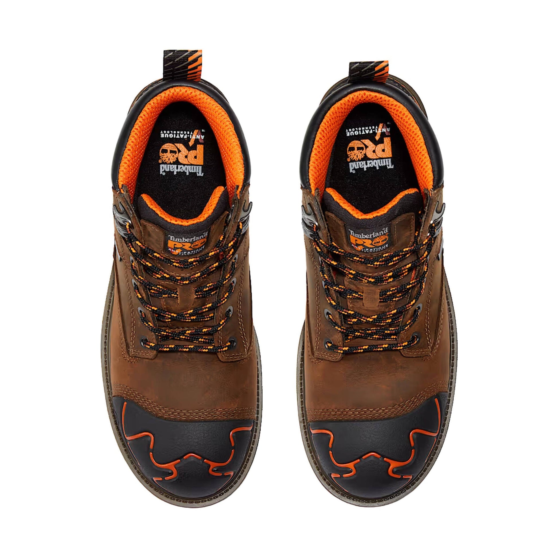 Timberland Pro Men's 6 Inch Magnitude Composite Toe Waterproof Work Boots - Brown Mocha by Lenny's Shoe & Apparel