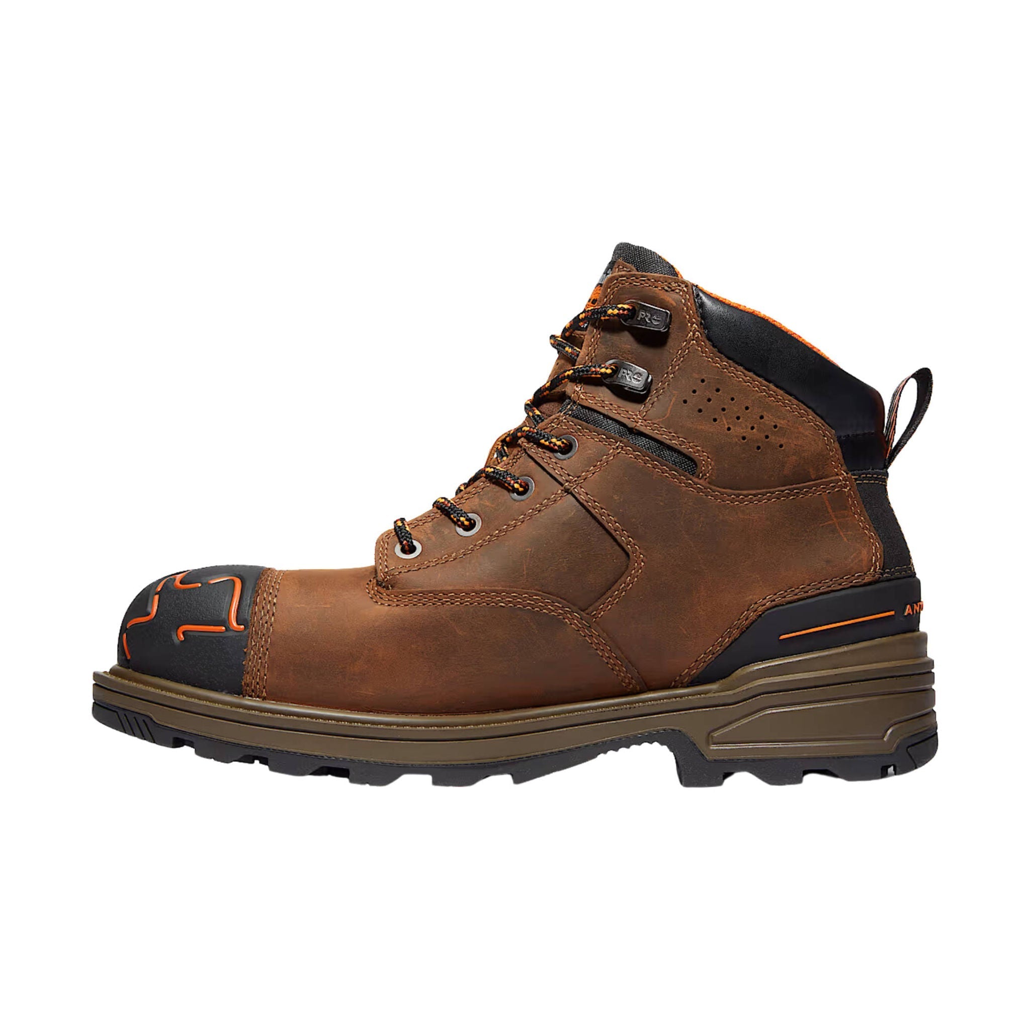 Timberland Pro Men's 6 Inch Magnitude Composite Toe Waterproof Work Boots - Brown Mocha by Lenny's Shoe & Apparel