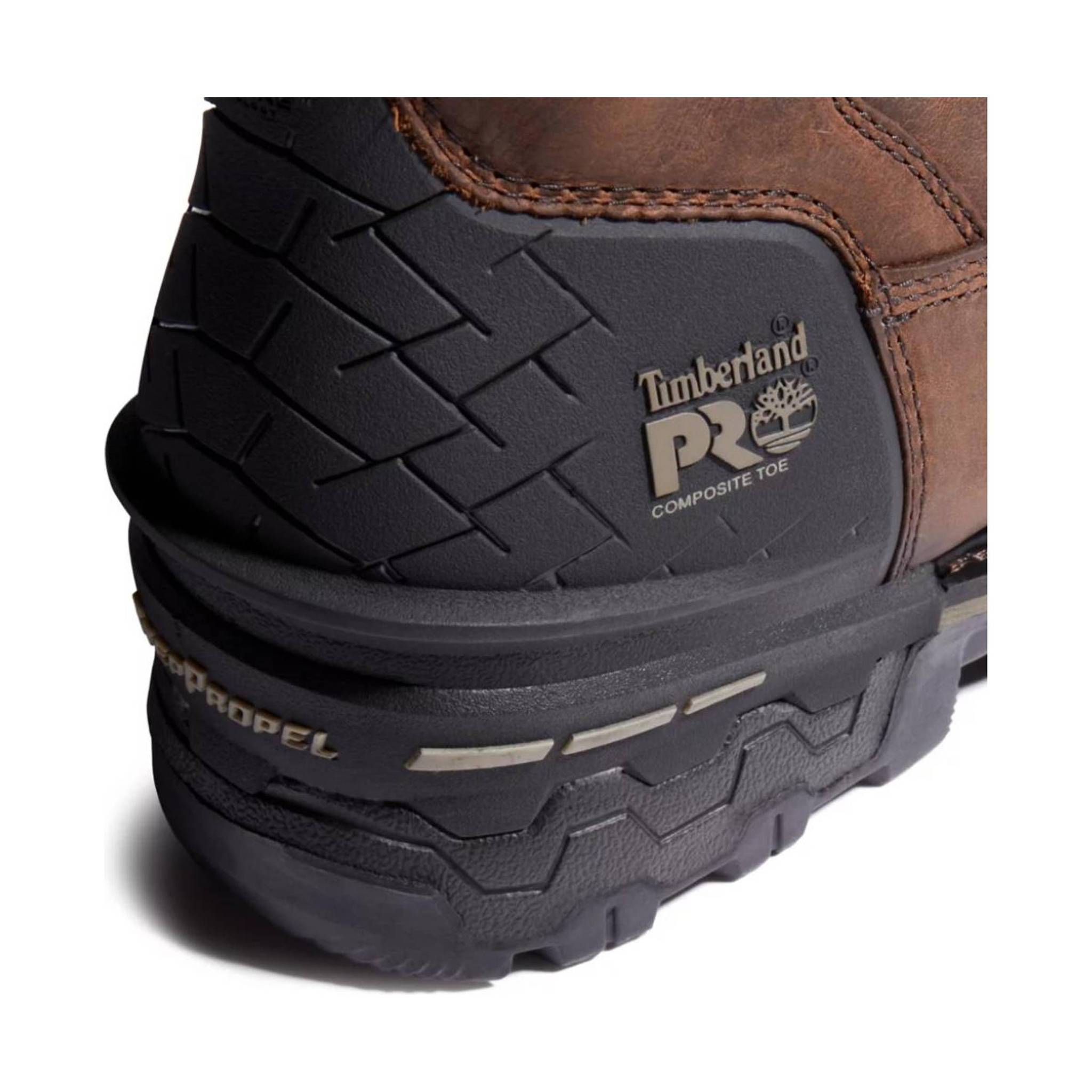 Timberland Pro Men's Boondock HD 6 Inch Composite Toe Work Boot - Brown Full-Grain by Lenny's Shoe & Apparel