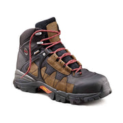 Timberland PRO Men's Hyperion Waterproof 6 Inch Alloy Toe Work Boots - Brown/Black Distressed by Lenny's Shoe & Apparel