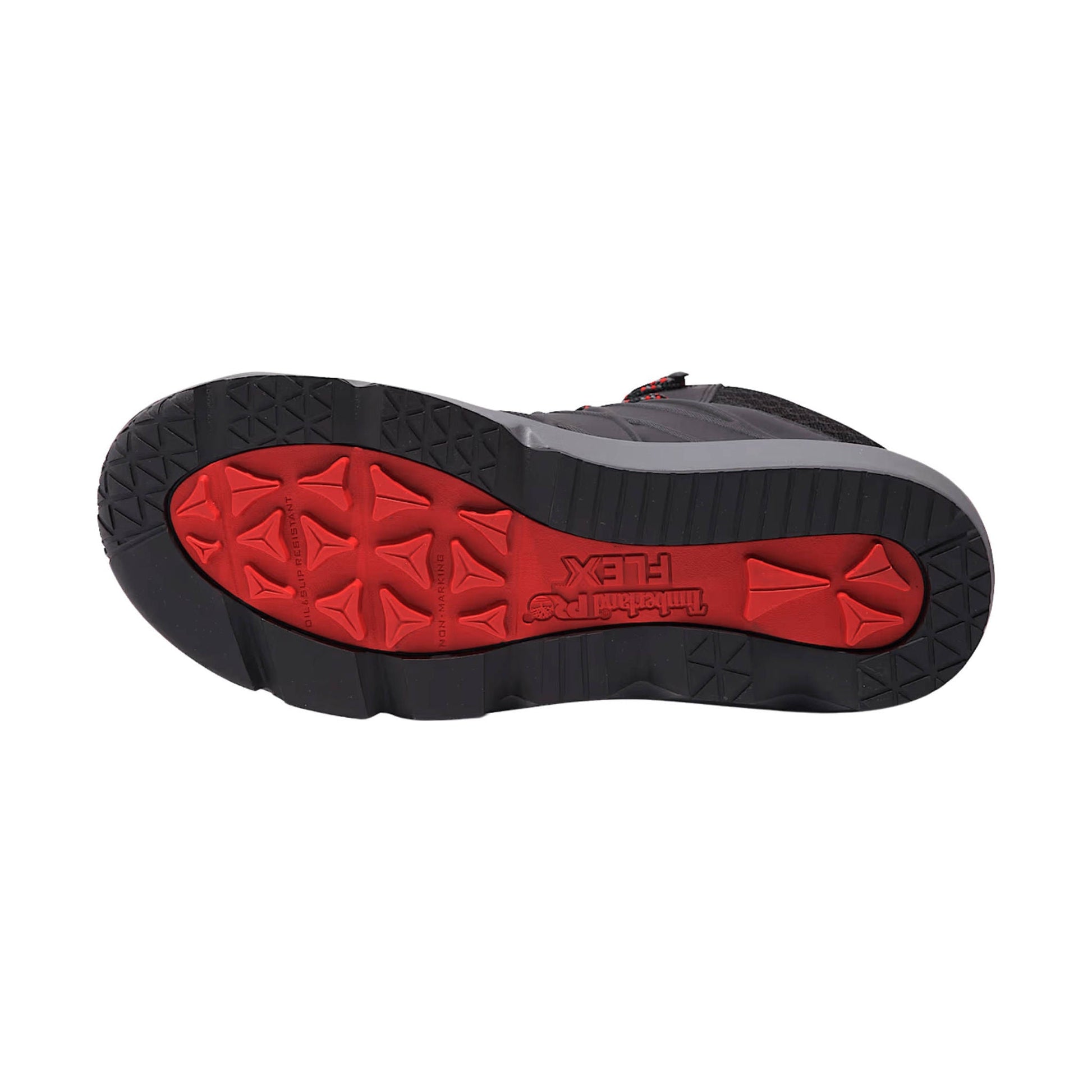 Timberland Pro Men's Morphix 6 Inch Waterproof Composite Toe Work Boots - Black/Red by Lenny's Shoe & Apparel