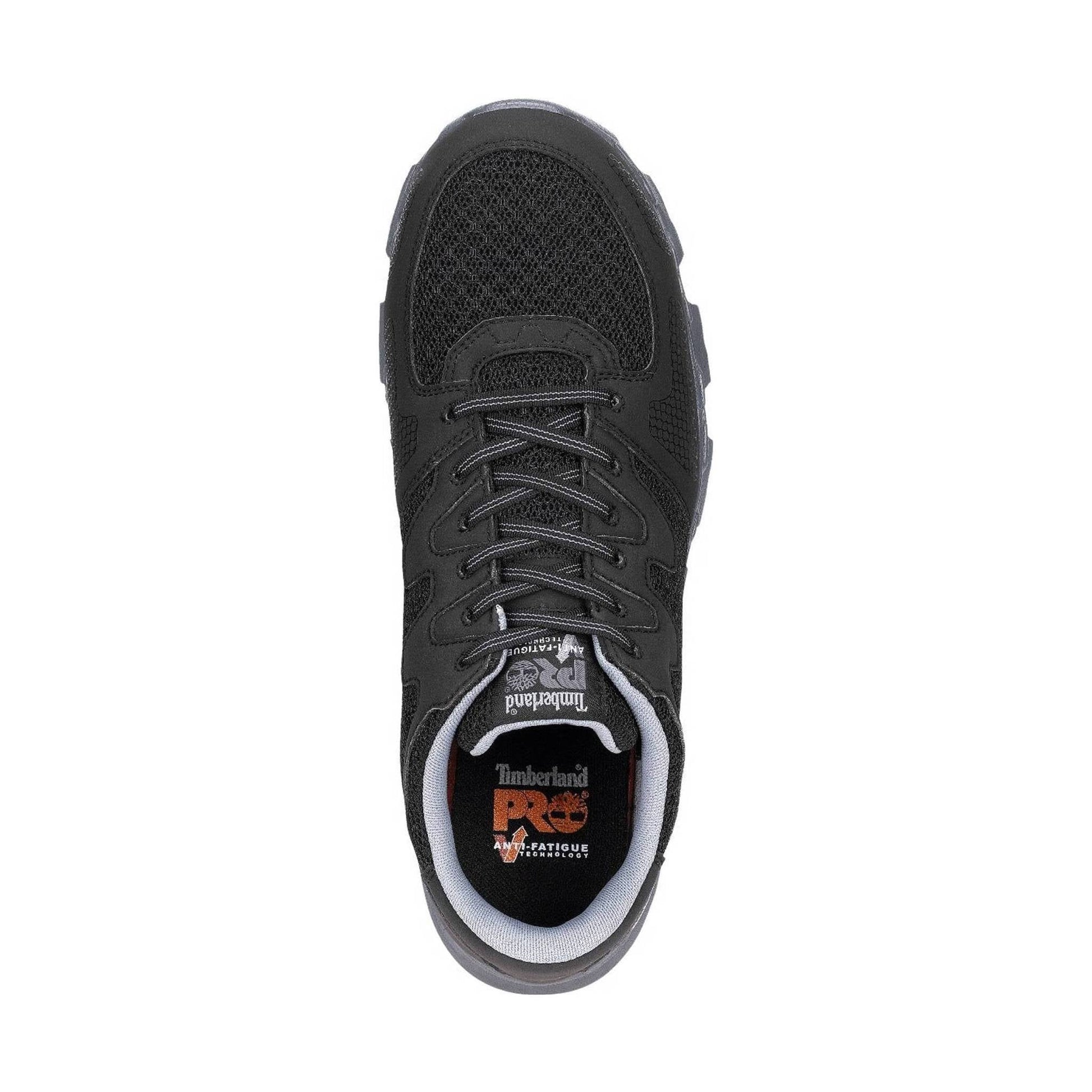 Timberland PRO Men's Powertrain Alloy Toe ESD Work Shoes - Black/Grey by Lenny's Shoe & Apparel