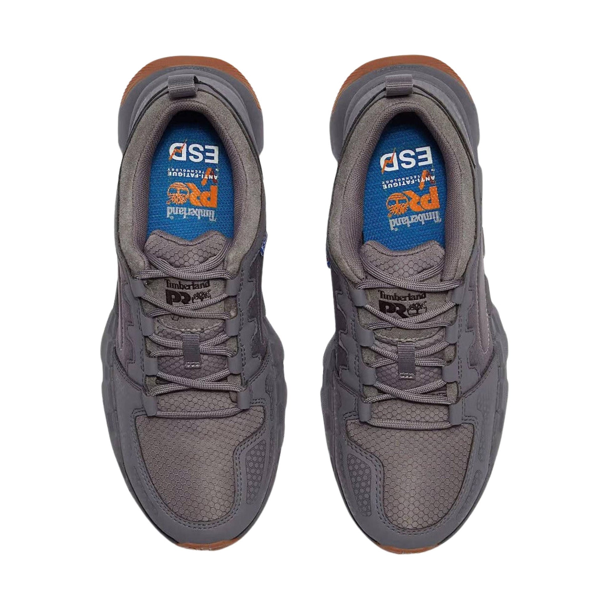 Timberland Pro Men's Powertrain Composite Toe Work Shoes - Grey by Lenny's Shoe & Apparel