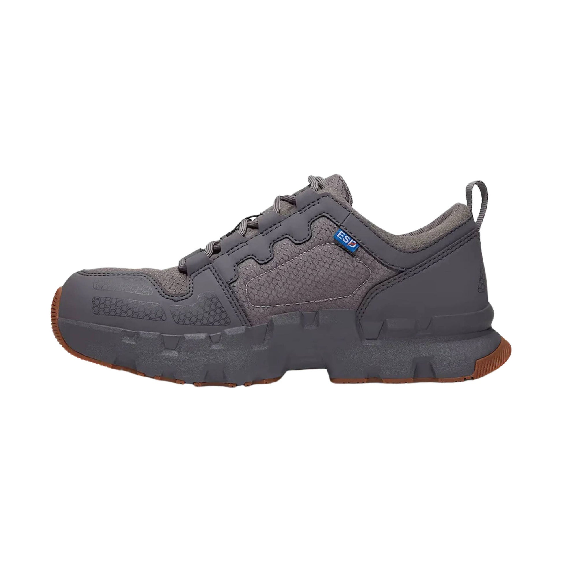Timberland Pro Men's Powertrain Composite Toe Work Shoes - Grey by Lenny's Shoe & Apparel