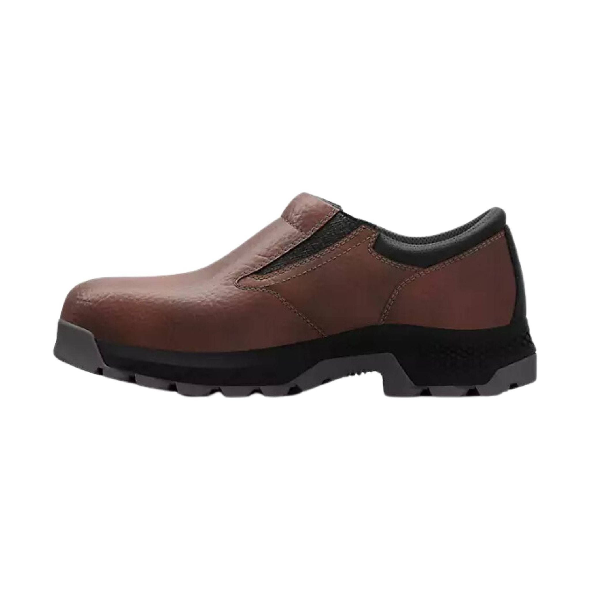 Timberland Pro Men's TiTAN EV Composite Toe Slip On Work Shoe - Brown by Lenny's Shoe & Apparel