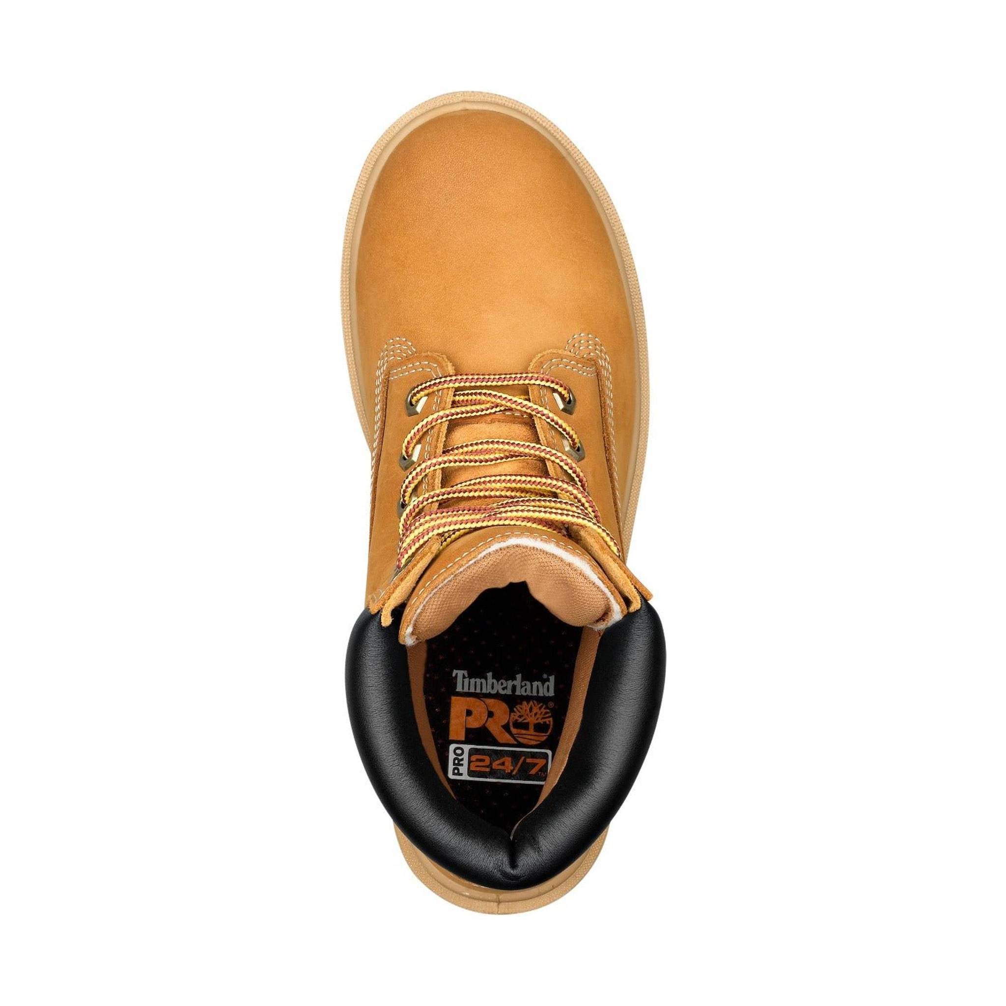 Timberland Pro Women's 6" Direct Attach Waterproof Insulated Work Boot Soft Toe - Wheat by Lenny's Shoe & Apparel