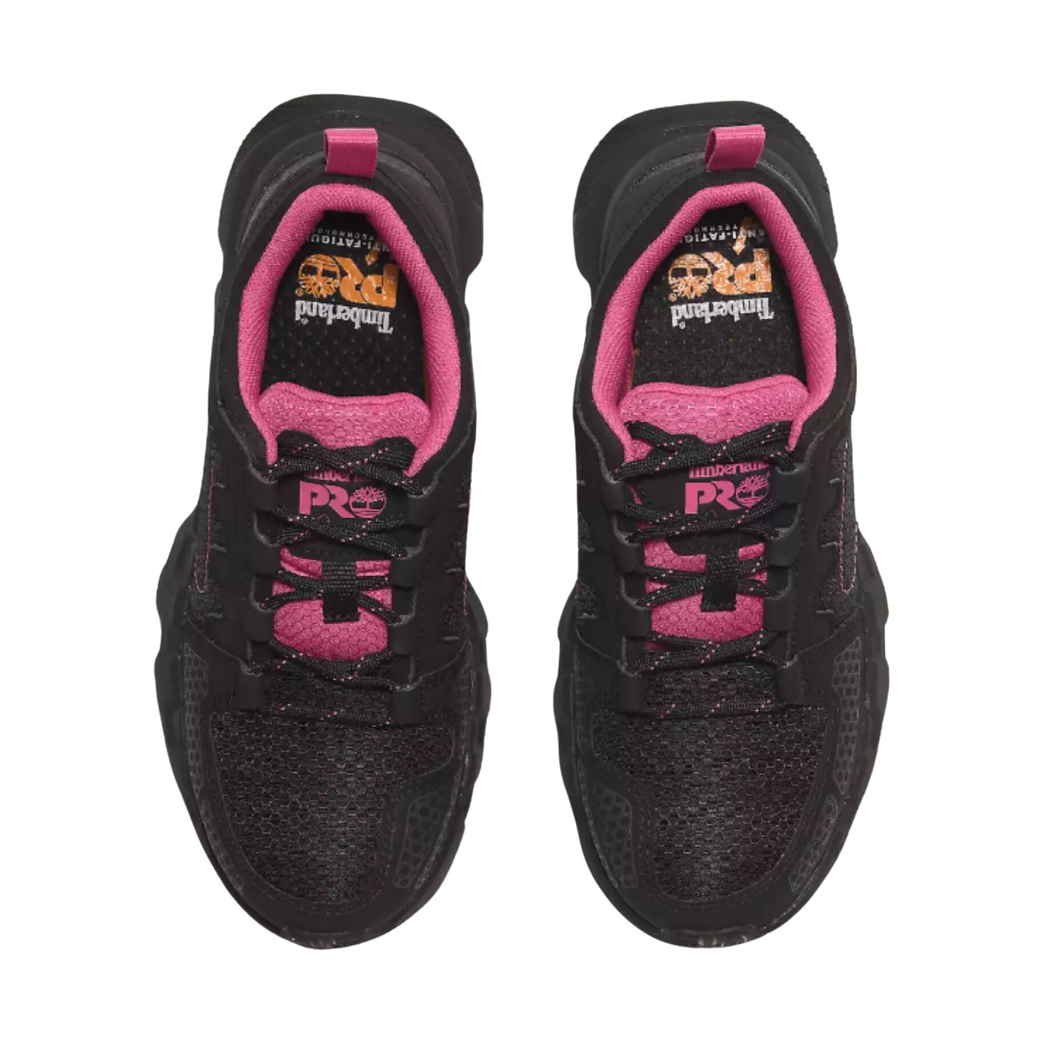 Timberland Pro Women's EV Powertrain Composite Toe Work Shoes - Black/Pink by Lenny's Shoe & Apparel