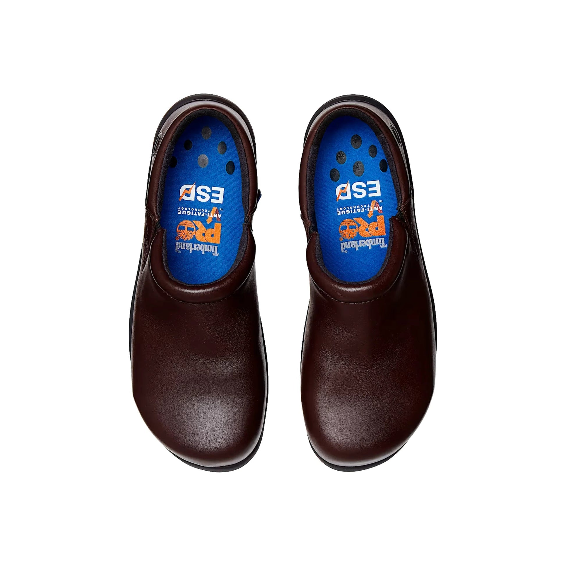 Timberland PRO Women's Newbury Slip-On Alloy Toe - Brown by Lenny's Shoe & Apparel