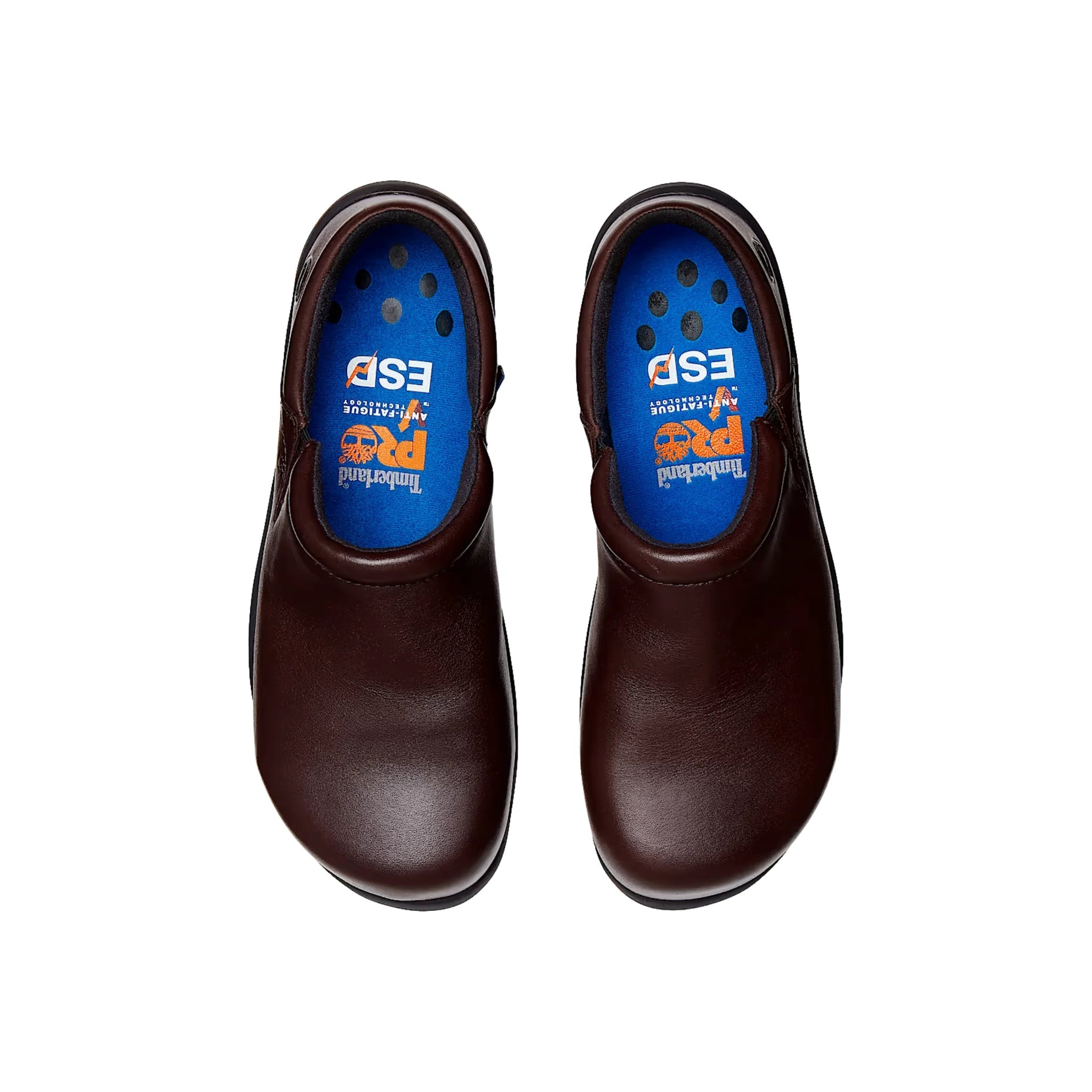Timberland PRO Women's Newbury Slip-On Alloy Toe - Brown by Lenny's Shoe & Apparel
