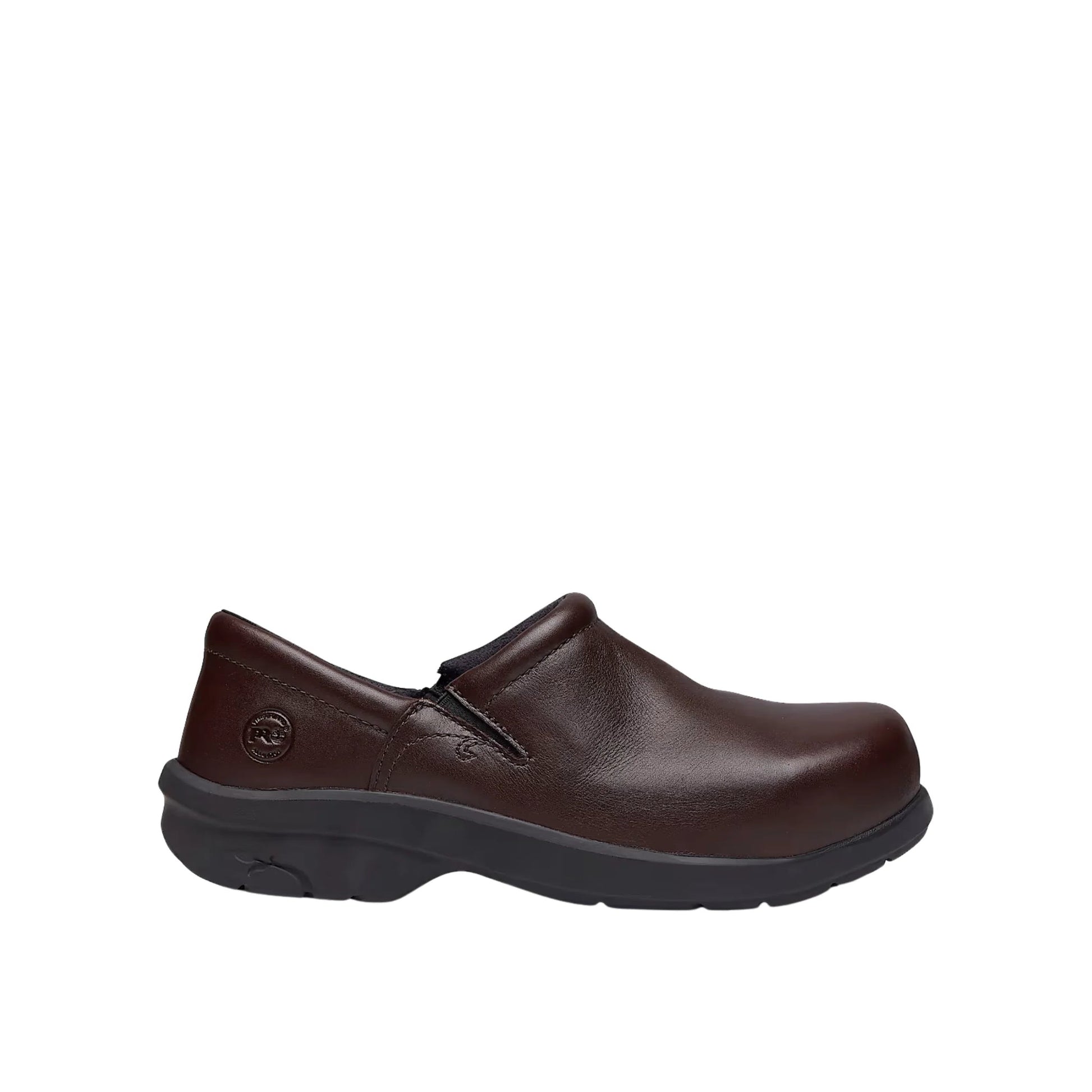 Timberland PRO Women's Newbury Slip-On Alloy Toe - Brown by Lenny's Shoe & Apparel