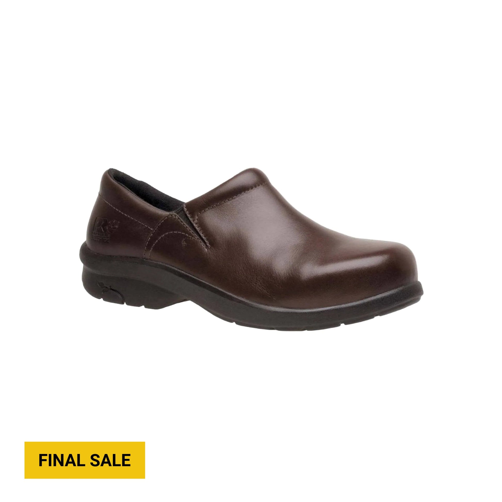 Timberland PRO Women's Newbury Slip-On Alloy Toe - Brown by Lenny's Shoe & Apparel