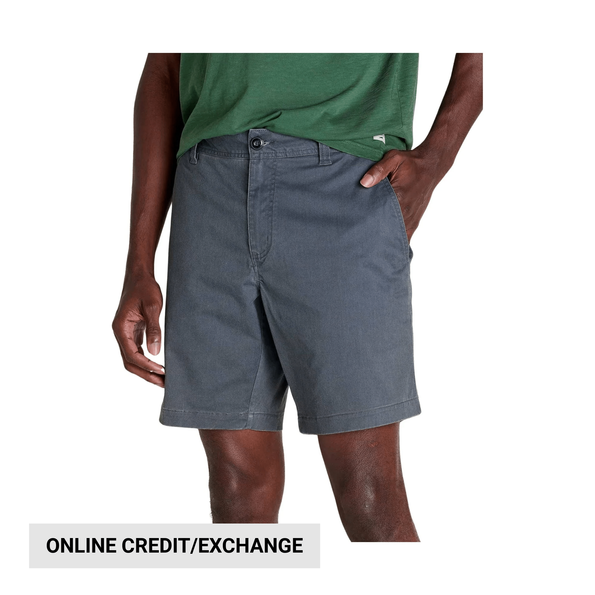 Toad & Co Men's Mission Ridge 8 Inch Shorts - Iron Throne Vintage Wash by Lenny's Shoe & Apparel