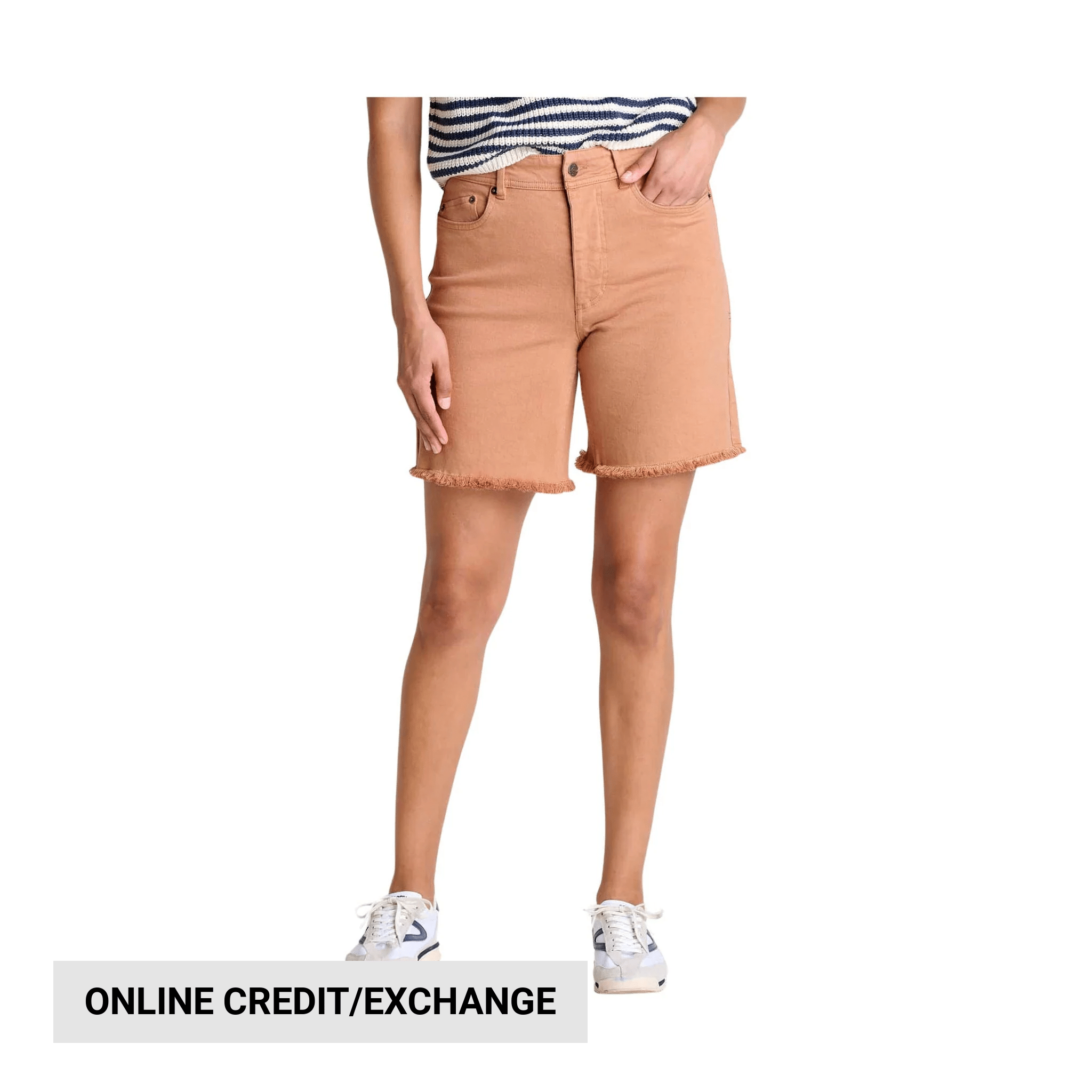 Toad & Co Women's Balsam Seeded Cutoff Short - Hazel by Lenny's Shoe & Apparel