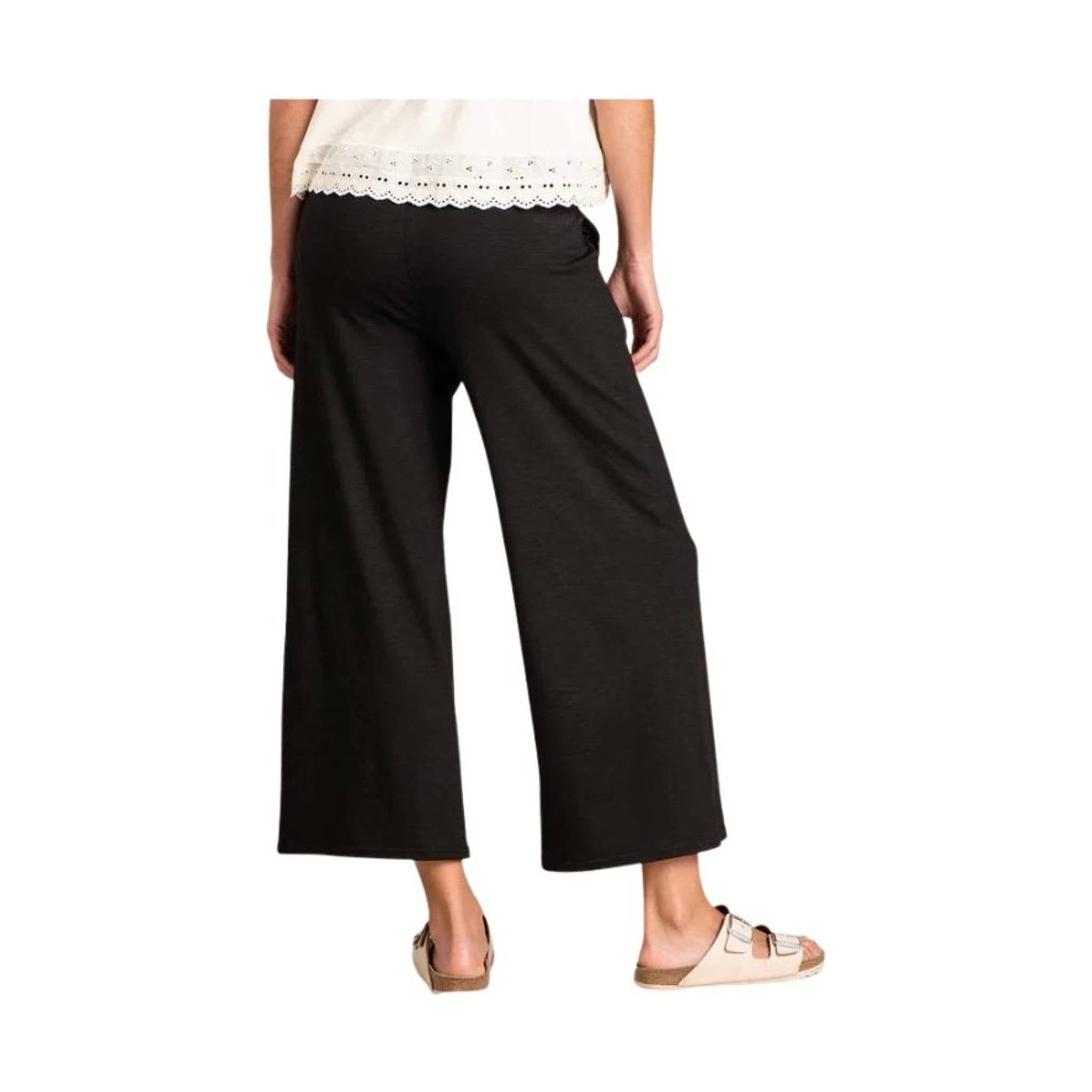 Toad & Co Women's Chaka Pull On Pant - Black by Lenny's Shoe & Apparel