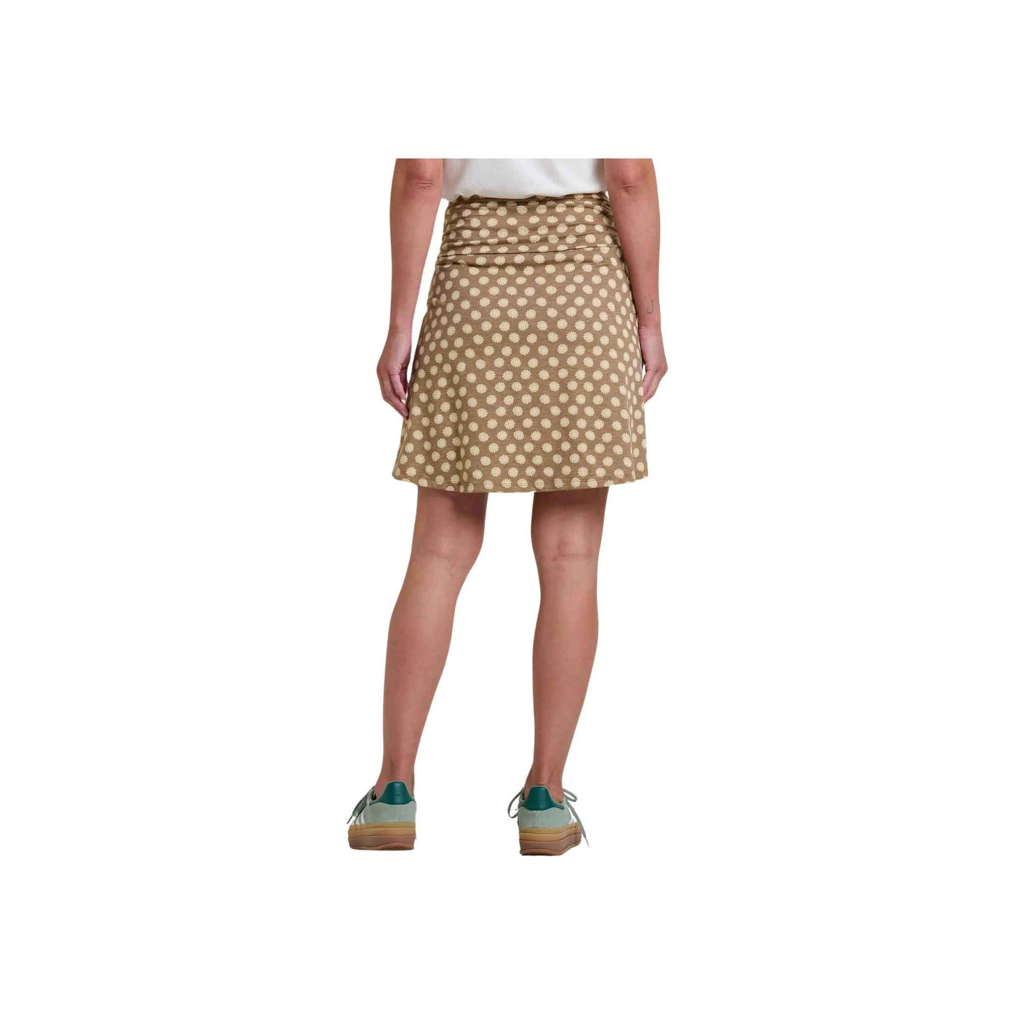 Toad & Co Women's Chaka Skirt - Honey Brown Floral by Lenny's Shoe & Apparel