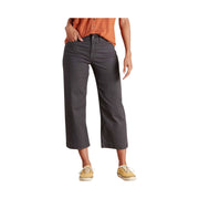 Toad & Co Women's Earthworks Wide Leg Pant - Soot by Lenny's Shoe & Apparel