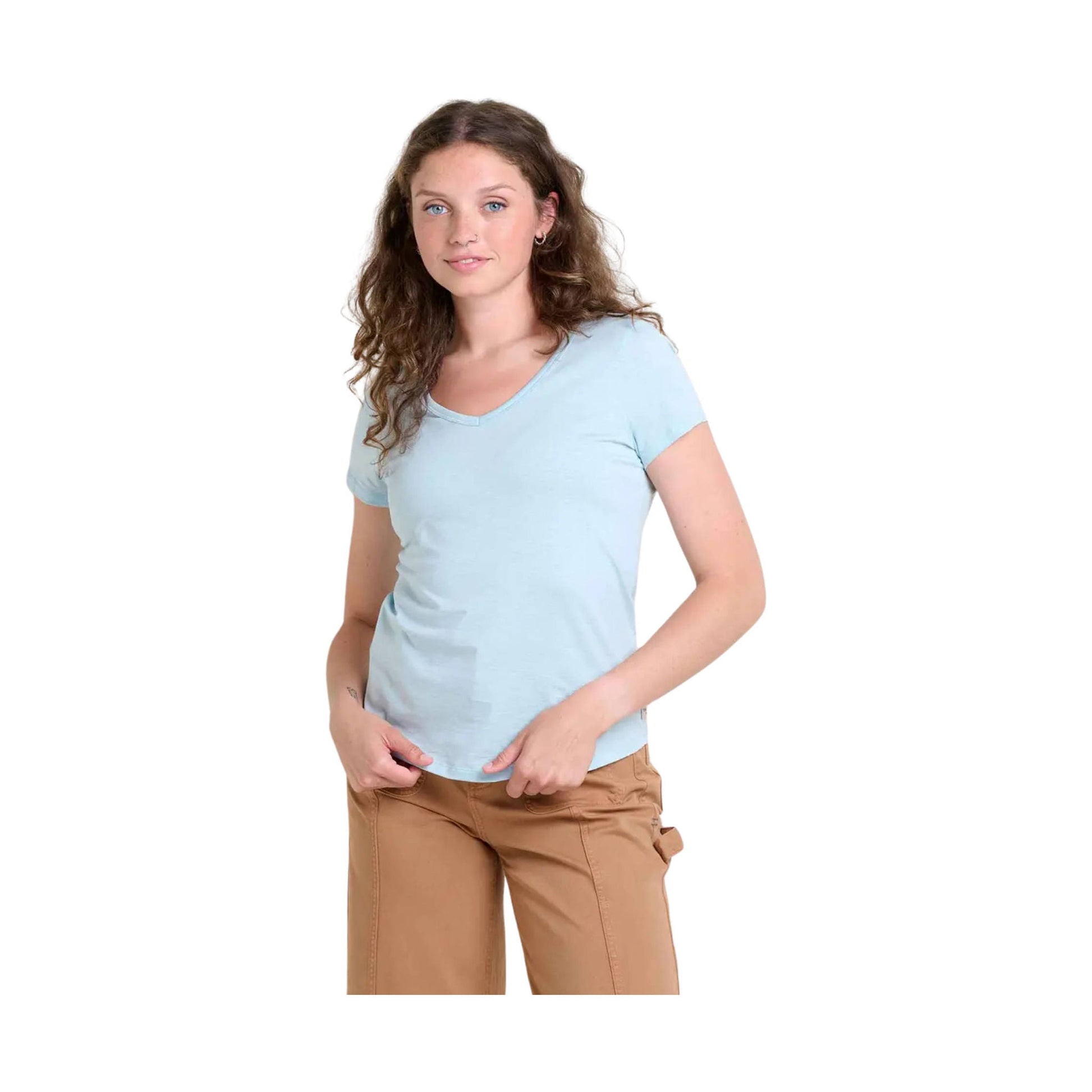 Toad & Co Women's Marley II Short Sleeve Tee - Skyway by Lenny's Shoe & Apparel