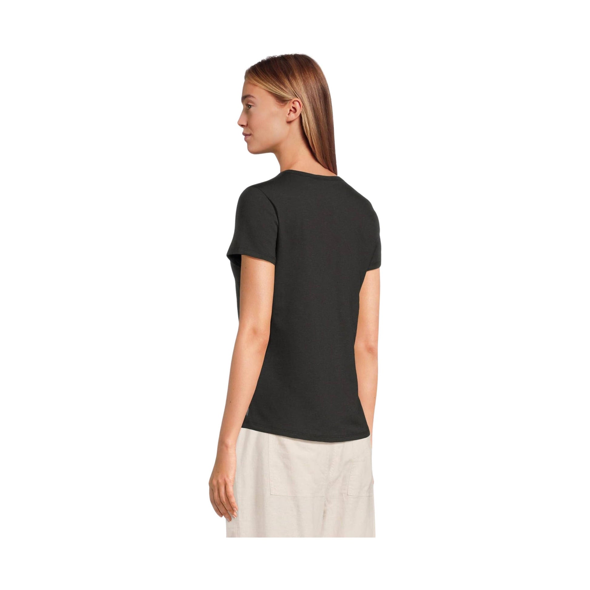 Toad & Co Women's Marley II Short Sleeve Tee - True Black by Lenny's Shoe & Apparel