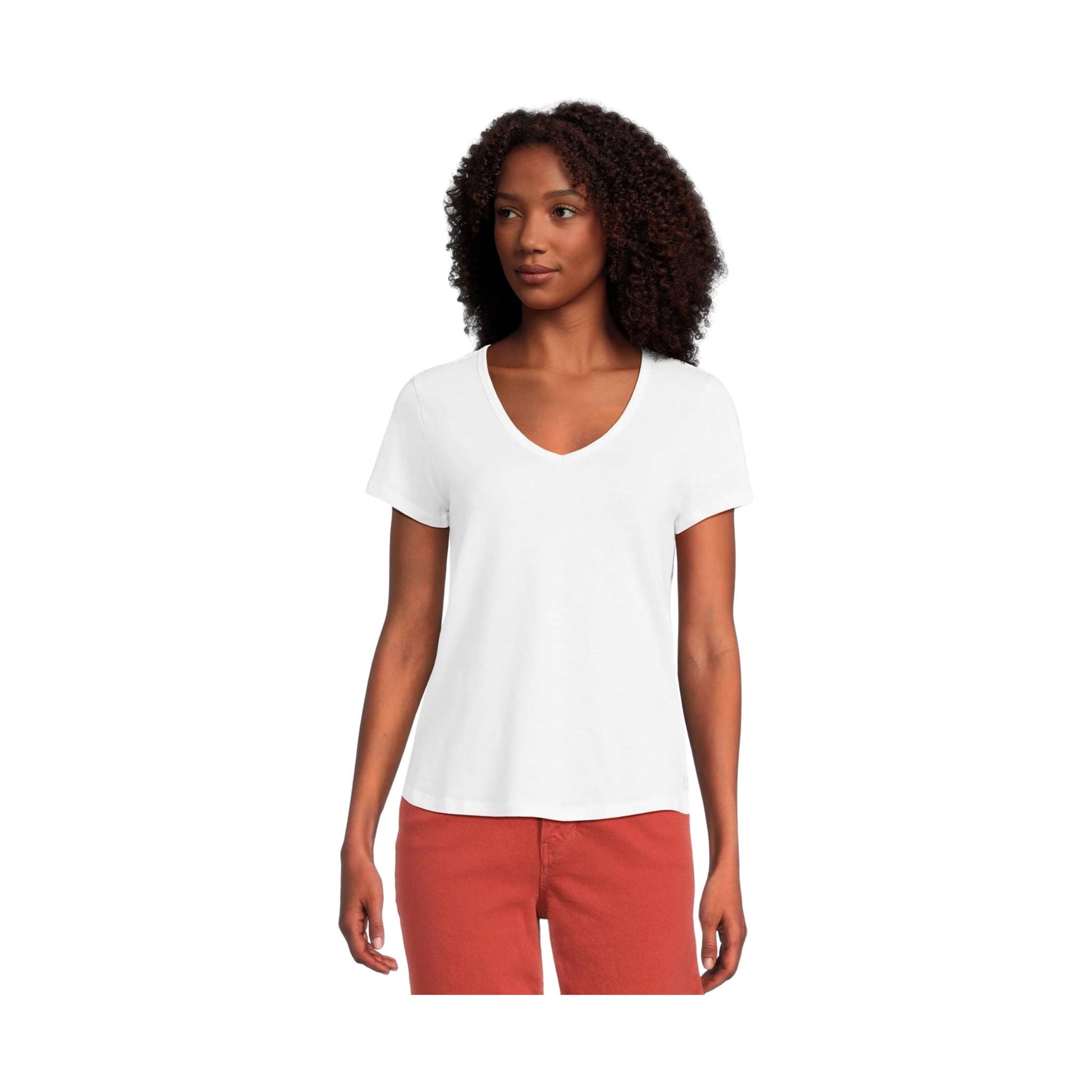 Toad & Co Women's Marley II Short Sleeve Tee - True White by Lenny's Shoe & Apparel