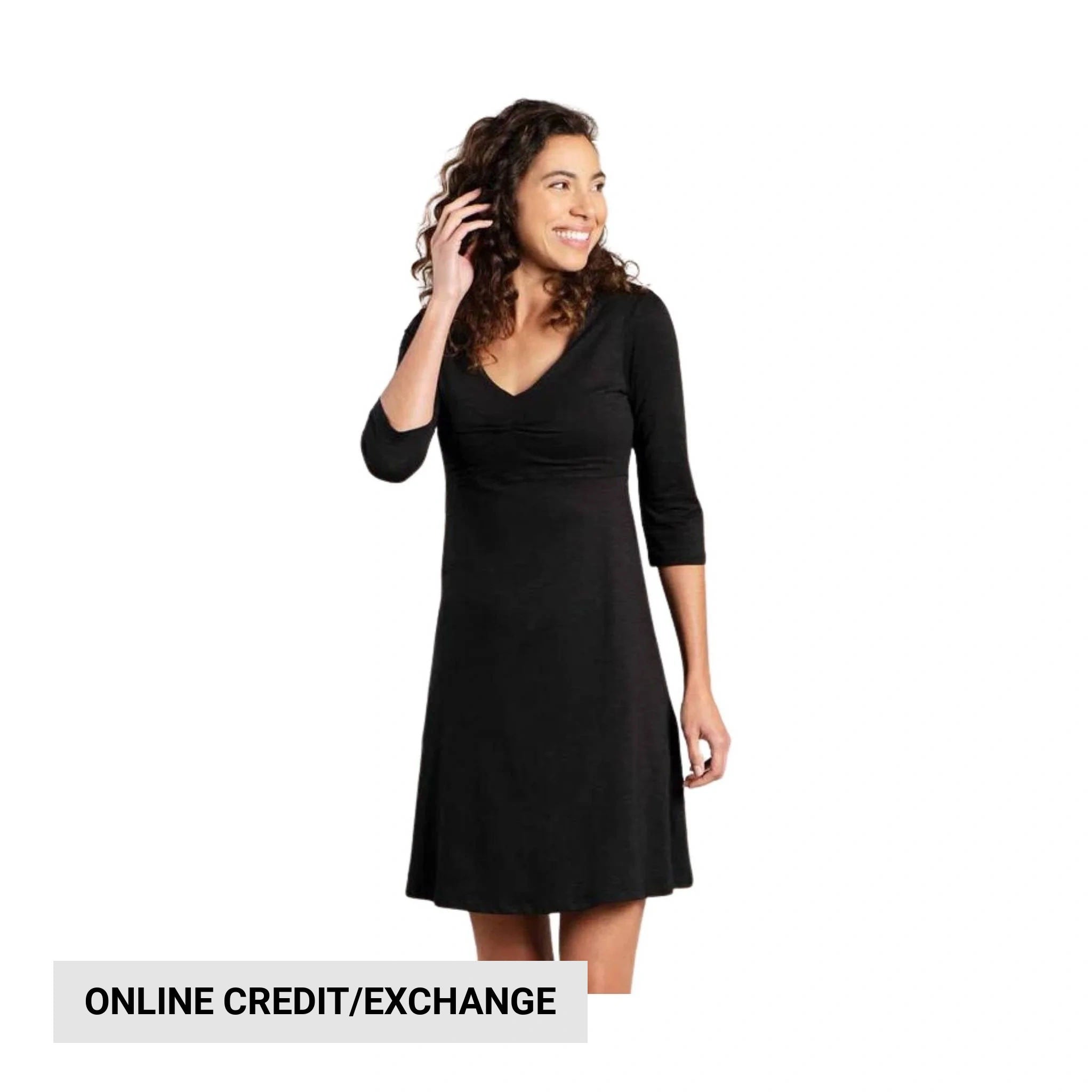 Toad & Co Women's Rosalinda Dress - Black by Lenny's Shoe & Apparel