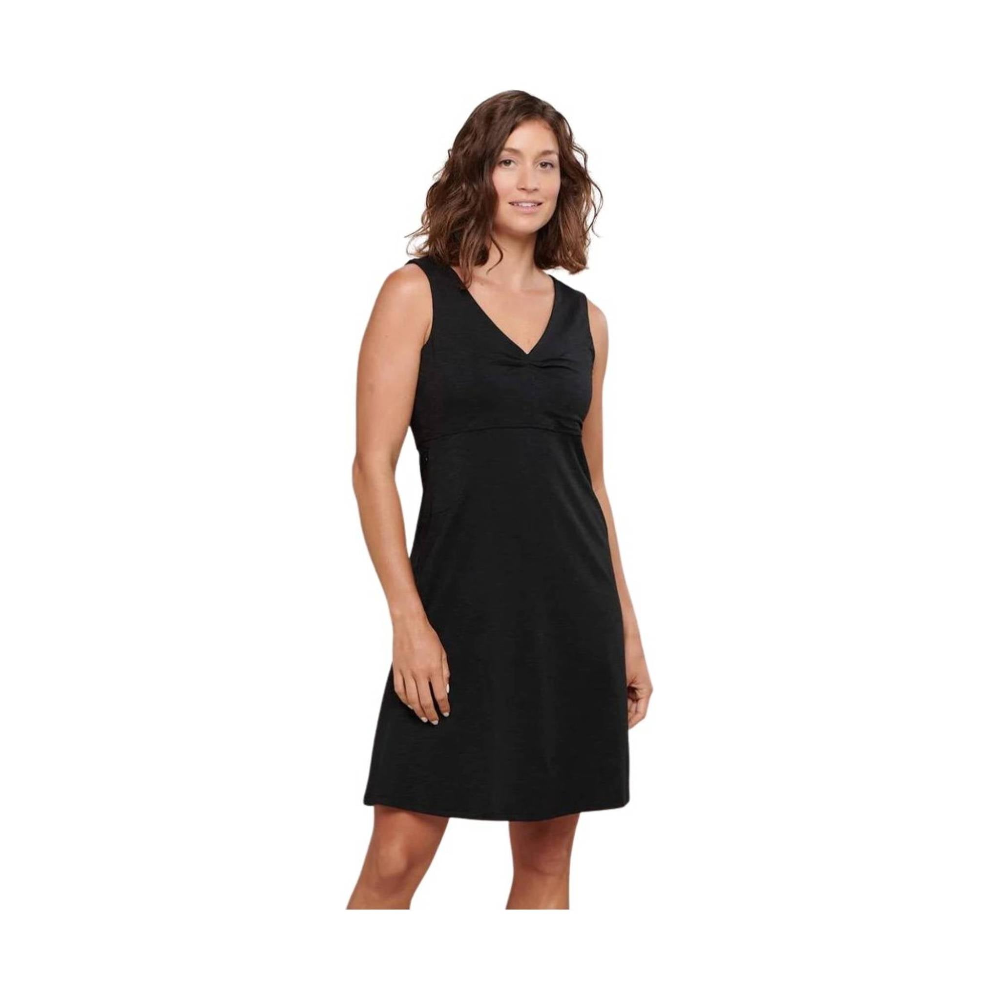 Toad & Co Women's Rosemarie Sleeveless Dress - Black by Lenny's Shoe & Apparel