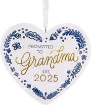 New Grandma 2025 Hallmark Ornament