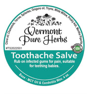 Toothache Salve