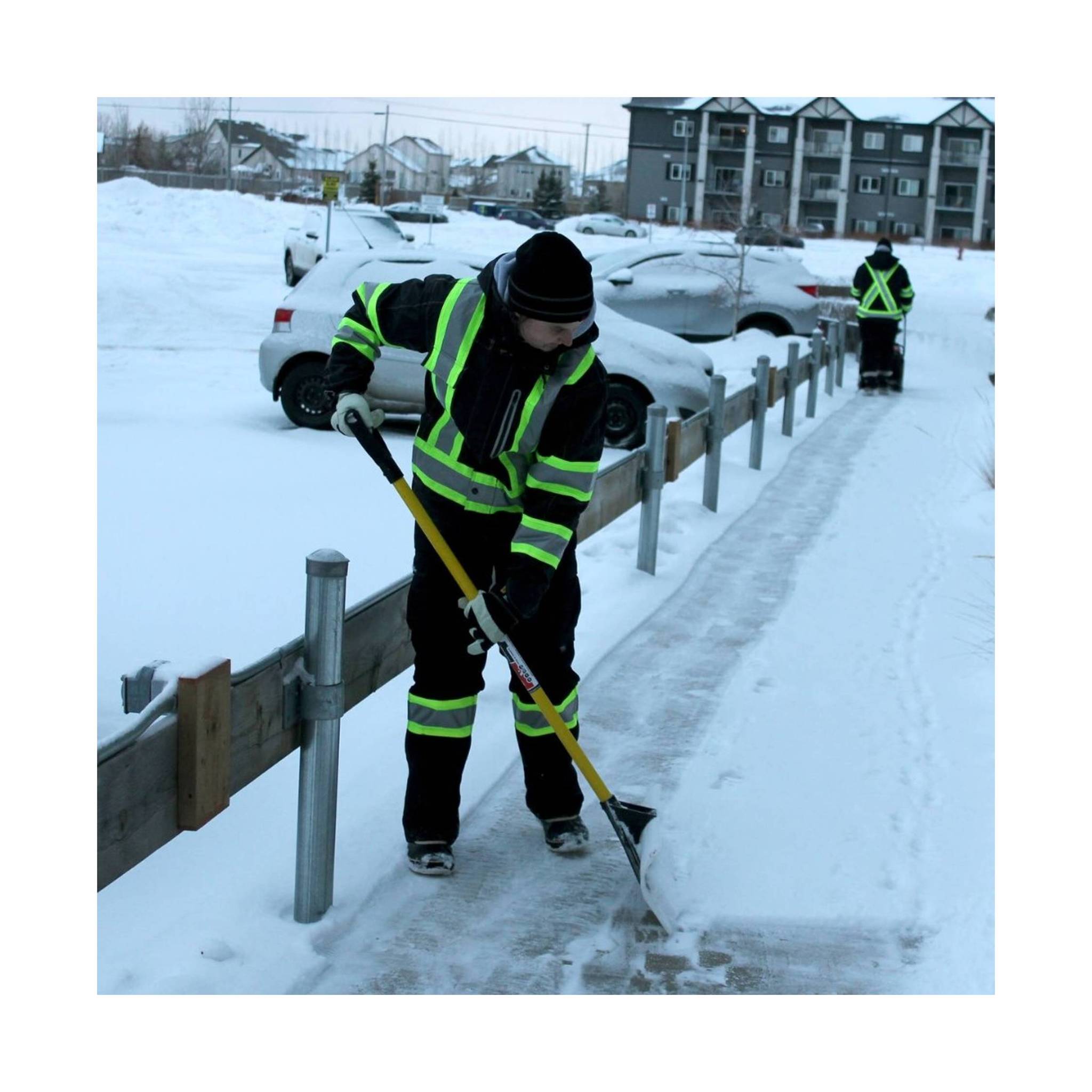 Tough Duck Men's Duck Safety Jacket - Black by Lenny's Shoe & Apparel