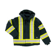 Tough Duck Men's Duck Safety Jacket - Black by Lenny's Shoe & Apparel