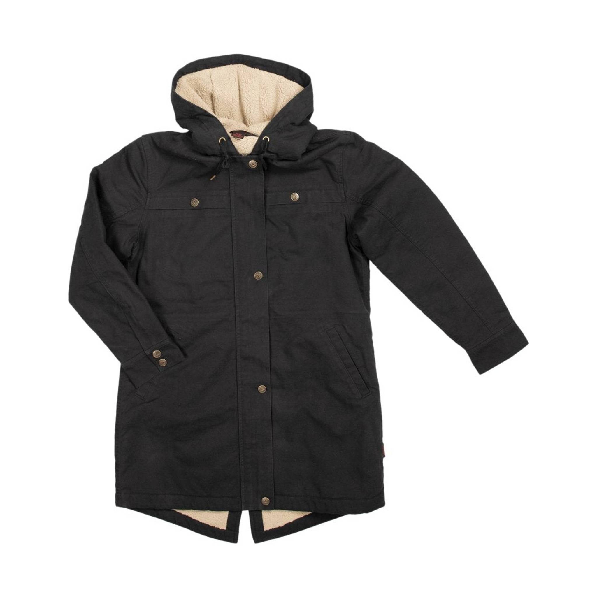 Tough Duck Women's Sherpa Lined Jacket - Black by Lenny's Shoe & Apparel