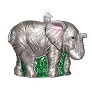 Old World Christmas Elephant Glass Blown Ornament