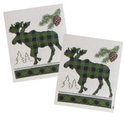 Northern Grace: The Moose Swedish Fun Cloth 2 Pack