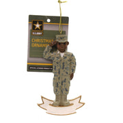 U.S. Army African American Soldier Ornament
