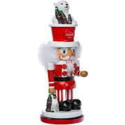 15 inch Coke Nutcracker With Polar Bear