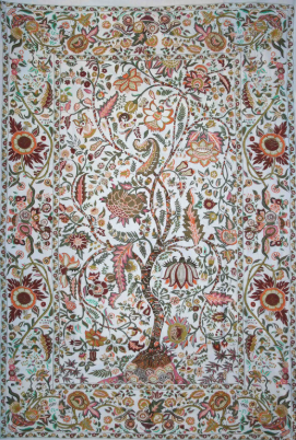 Tapestry Twin Size Tree Of Life Blue by Homeportonline