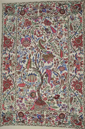 Tapestry Single Size Tree Of Life Tan by Homeportonline