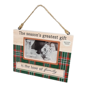 Spinning Frame Ornament - The Season's Greatest Gift